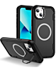 Shockproof Magsafe Case with Camera Stand - BLACK for iPhone 13 / 14 (Only Ground Shipping)