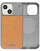 Metallic Leather Case (BROWN) for iPhone 13 / 14 (Only Ground Shipping)