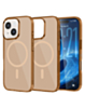 Transparent Magnetic Shockproof Case - BROWN for iPhone 14 (Only Ground Shipping)