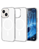 Transparent Magnetic Shockproof Case - WHITE for iPhone 14 (Only Ground Shipping)