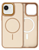 Dual Layer MagSafe Armor Case (BROWN) for iPhone 13 / 14 / 16e / 17e (Only Ground Shipping)