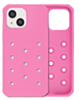 Charm Built Silicone Case (HOT PINK) for iPhone 13 / 14 / 16E / 17E (Only Ground Shipping)