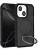Shockproof Case with Magnetic Kickstand for iPhone 13 / 14 / 16e / 17e (BLACK) (Only Ground Shipping)