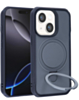 Shockproof Case with Magnetic Kickstand for iPhone 13 / 14 / 16e / 17e (NAVY BLUE) (Only Ground Shipping)