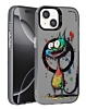 Animal Graffiti Design Wireless Charging Case - Style 9 for iPhone 13 / 14 (Only Ground Shipping)