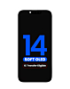 OLED Assembly for iPhone 14 (Aftermarket Pro Soft) (IC Transfer Eligible)