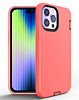 Silicone Design Heavy Duty Case - ORANGE for iPhone 14 Pro Max (Only Ground Shipping)