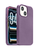 New Leather Case with Wireless Charger with IC Chip (LIGHT PURPLE) for iPhone 13 / 14 / 16e / 17e (Only Ground Shipping)