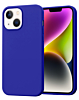 Soft Solid Silicone Case (Full Buttom Cover) - SEA BLUE for iPhone 13 / 14 / 16e / 17e (Only Ground Shipping)