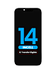 LCD Assembly for iPhone 14 (Aftermarket Incell / QV6) (IC Transfer Eligible)