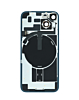 Back Glass with Frame and MagSafe Magnet for iPhone 14 (PURPLE) (Service Pack)