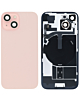 Back Glass with Frame and MagSafe Magnet for iPhone 14 (PINK) (Service Pack)