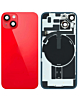 Back Glass with Frame and MagSafe Magnet for iPhone 14 (RED) (Service Pack)