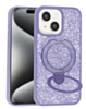 Sparkle Luxury Slim Case with Magnetic Kickstand for iPhone 13 / 14 / 16e / 17e (LILAC) (Only Ground Shipping)