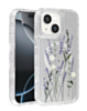 Flower Design Transparent Case with Wireless Charger - Style 4 for iPhone 13 / 14 (Only Ground Shipping)
