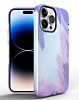 Thinner Heavy Duty Rainbow Case - PURPLE for iPhone 14 Pro (Only Ground Shipping)