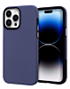 Shock Absorption Protective Dual Layer Case - NAVY BLUE for iPhone 14 Pro (Only Ground Shipping)