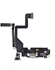 Stock up on the charging port flex cable for iPhone 14 Pro in Silver, premium quality.