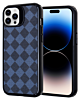 Double Injection Leather Case - BLUE for iPhone 14 Pro (Only Ground Shipping)