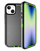 Heavy Duty Case for iPhone 14 / 13 (BLACK & GREEN) (Only Ground Shipping)
