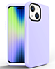 iPhone 14 Plus / 15 Plus Silicone Design Heavy Duty Case - PURPLE (Only Ground Shipping)
