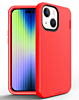 iPhone 14 Plus / 15 Plus Silicone Design Heavy Duty Case - RED (Only Ground Shipping)