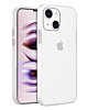 iPhone 14 Plus / 15 Plus Hard PC Rear / Soft TPU Colorful Border Case - CLEAR (Only Ground Shipping)