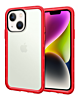 iPhone 14 Plus / 15 Plus Acrylic Dual Layer Transparent Case - RED (Only Ground Shipping)