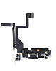Grab the wholesale deals on the charging port flex cable for iPhone 14 Pro in Space Black, aftermarket.