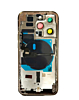 Back Housing Frame with Small Components Pre-Installed for iPhone 14 Pro (NO LOGO) (US Version) (GOLD)