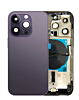 Purchase the back housing frame with small components pre-installed for iPhone 14 Pro in Deep Purple, US version, no logo.