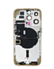 Back Housing Frame with Small Components Pre-Installed for iPhone 14 Pro (NO LOGO) (International) (GOLD)