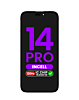 Buy the LCD assembly for iPhone 14 Pro with aftermarket Incell QV7, 120Hz refresh rate, and IC transfer eligibility.
