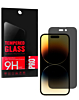Shop the privacy tempered glass for iPhone 14 Pro, 2.5D single piece.
