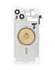 Clear Back Glass with Wireless NFC and MagSafe Magnet for iPhone 14 Plus (NO LOGO) (PURPLE)