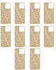 3M Glue Adhesive Tape for iPhone 14 Pro Max (For Back Glass) (Pack of 10)