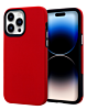 Shock Absorption Protective Dual Layer Case - RED for iPhone 14 Pro (Only Ground Shipping)