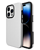 Shock Absorption Protective Dual Layer Case - SILVER for iPhone 14 Pro Max (Only Ground Shipping)