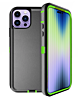 Heavy Duty Case for iPhone 14 Pro Max (BLACK & GREEN) (Only Ground Shipping)