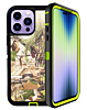 Heavy Duty Case for iPhone 14 Pro Max (CAMO GREEN) (Only Ground Shipping)