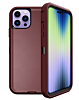 Heavy Duty Case for iPhone 14 Pro Max (MAROON & BLACK) (Only Ground Shipping)