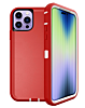 Heavy Duty Case for iPhone 14 Pro Max (RED & WHITE) (Only Ground Shipping)
