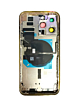 Back Housing Frame with Small Components Pre-Installed for iPhone 14 Pro Max (NO LOGO) (US Version) (GOLD)