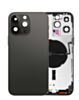 Back Housing Frame with Small Components Pre-Installed for iPhone 14 Pro Max (NO LOGO) (International) (SPACE BLACK)