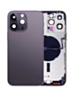 Back Housing Frame with Small Components Pre-Installed for iPhone 14 Pro Max (NO LOGO) (International) (DEEP PURPLE)