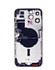 Back Housing Frame with Small Components Pre-Installed for iPhone 14 Pro Max (NO LOGO) (International) (DEEP PURPLE)