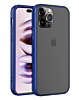 Hard PC Rear / Soft TPU Colorful Border Case - BLUE for iPhone 14 Pro (Only Ground Shipping)