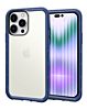Acrylic Dual Layer Transparent Case - BLUE for iPhone 15 Pro (Only Ground Shipping)