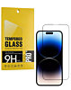 Order the Anti-Scratch Edge-to-Edge Black Rim Coverage for iPhone 14 Pro Max, 2.5D, 1 piece.
