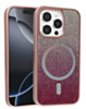 Wireless Charging Bling Diamond Crystal Case - ROSE GOLD for iPhone 14 Pro Max (Only Ground Shipping)